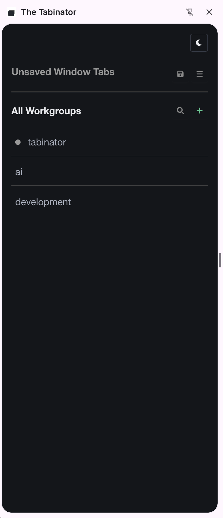 Dark Theme